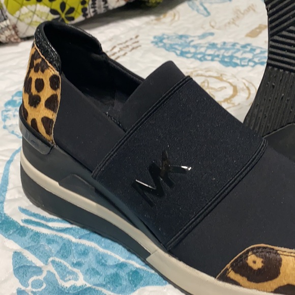 Michael Kors flex leopard slip one size 9 - Picture 3 of 4
